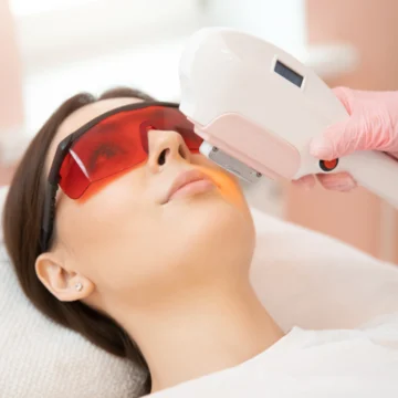 Achieve smooth, hair-free skin with upper lip and chin hair removal at Natural Slim and Glow in Mumbai